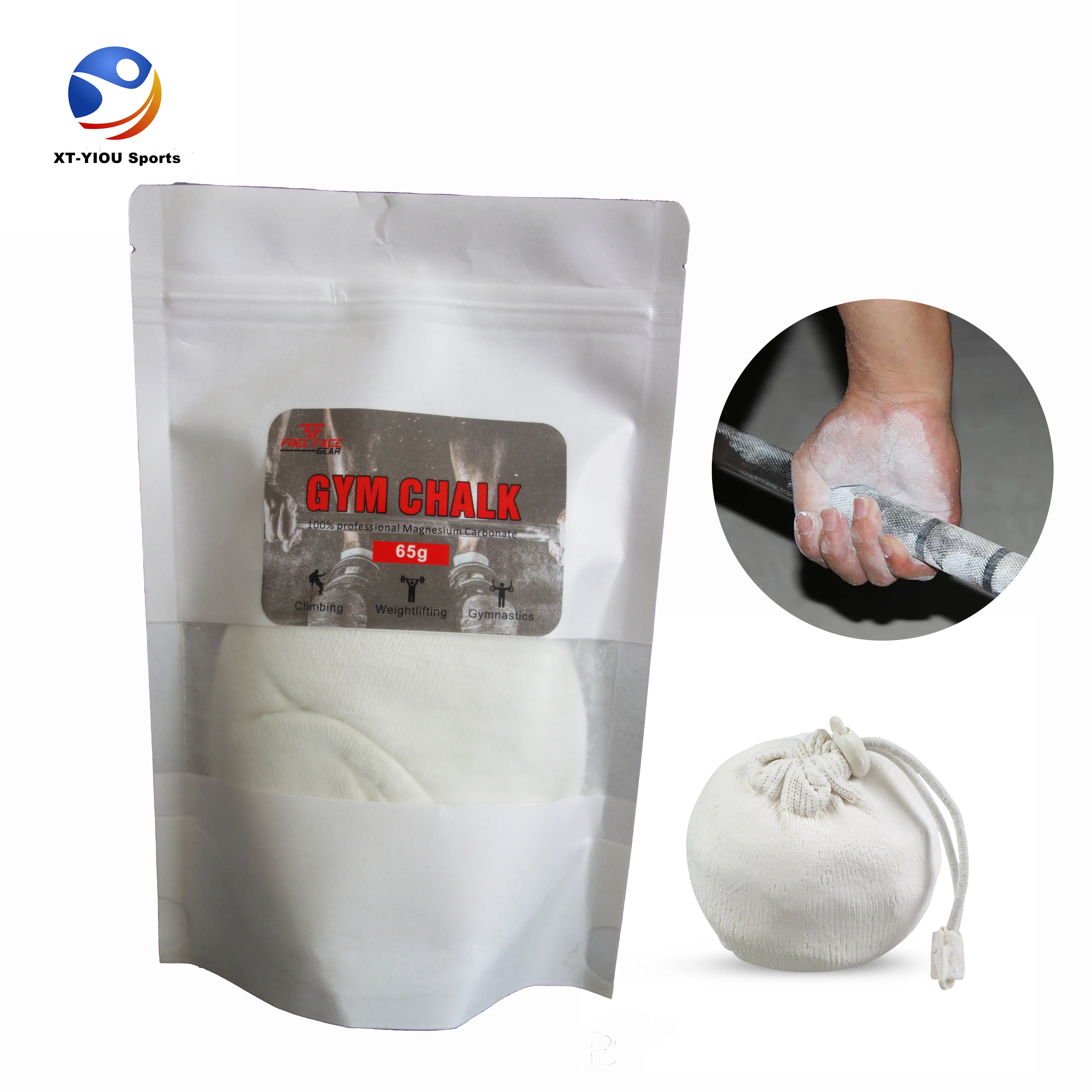 Weightlifting Gymnastics Climbing Powder Gym Chalk ball For Fitness