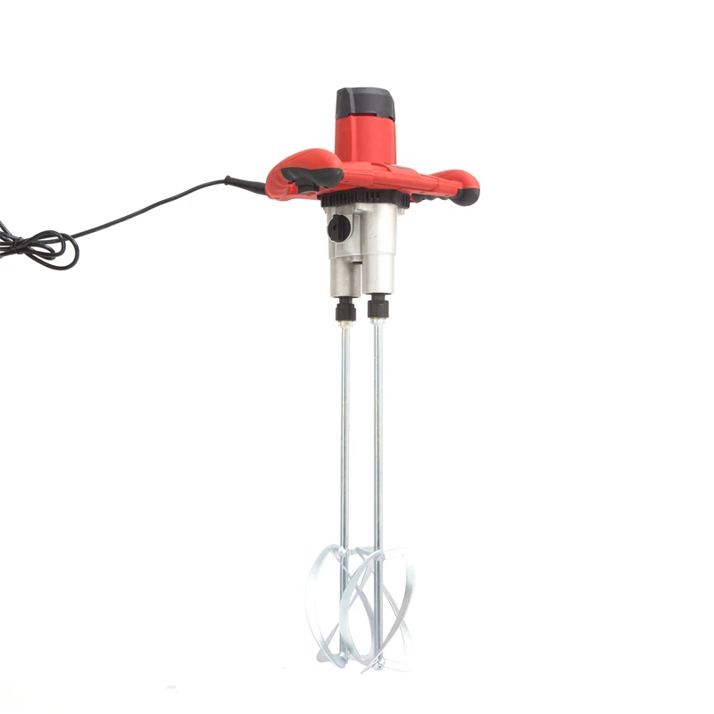 Portable Electric Concrete Cement Plaster Paint  Mortar Paddle Mixer