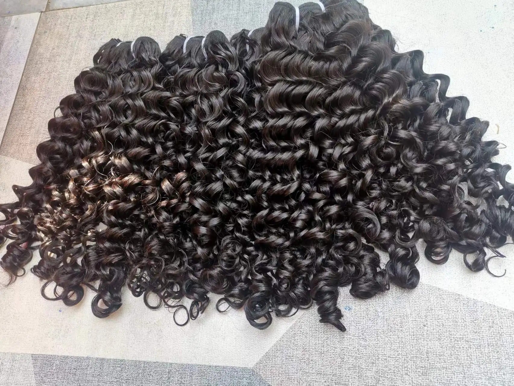 Cambodian Hair Vendors New Arrival Grade 12A Unprocessed Cambodian Wavy 100% Raw Cambodian Hair Can Be Bleached