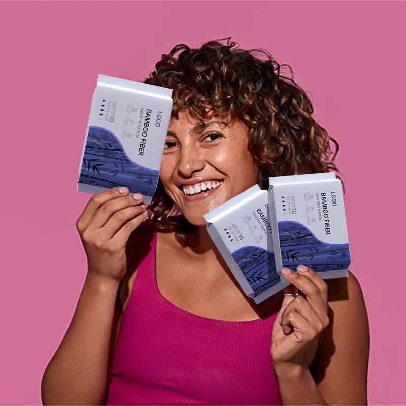 Reliable Protection Feminine Hygiene Sanitary Napkin for Women Ladies Teens