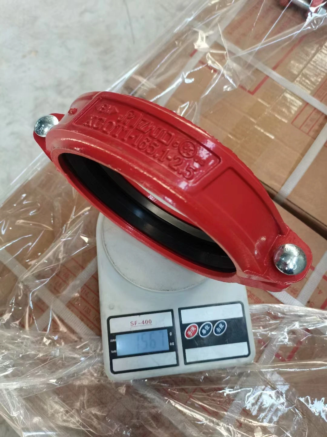 2024 sell Cast Iron Pipes Clamps Flow Control System Accessories Pipe Elbow Fpr Fire Fighting