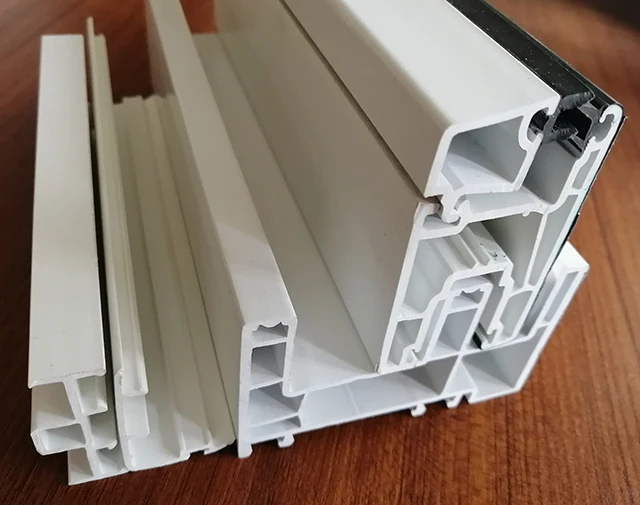 60 Series pvc Casement Opening Window Door Extrusion Profile