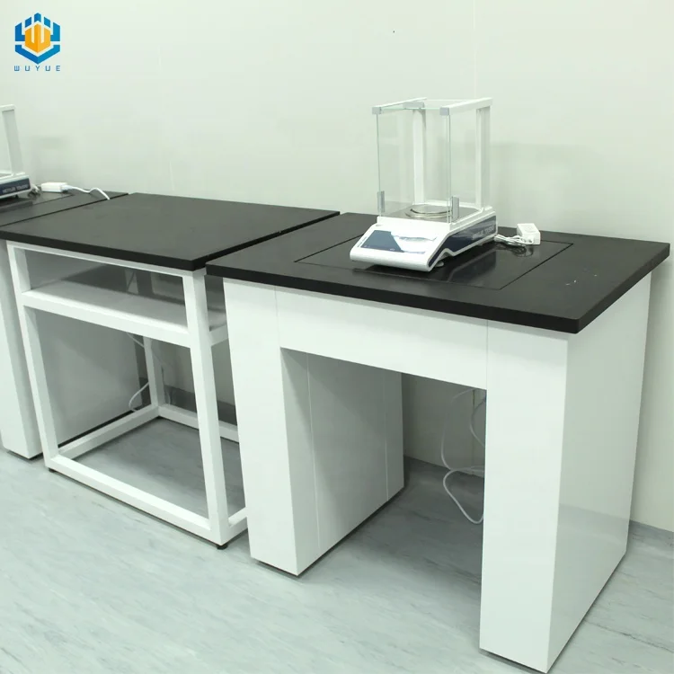 Cold-rolled steel material lab anti vibration balance table lab granite table