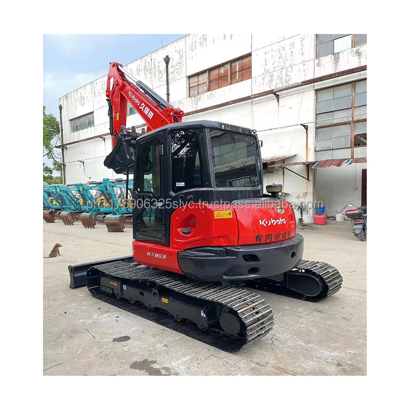 Меньше рабочих часов с отличной производительностью б/у японский kubota kx163 163 экскаватор в наличии