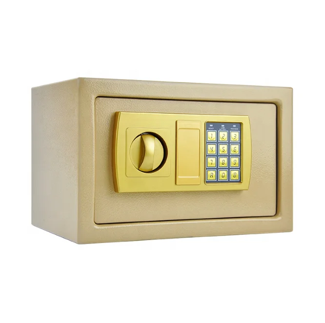 Mini Electronic Digital Code Lock Into Wall Safe Box Office Home Hotel