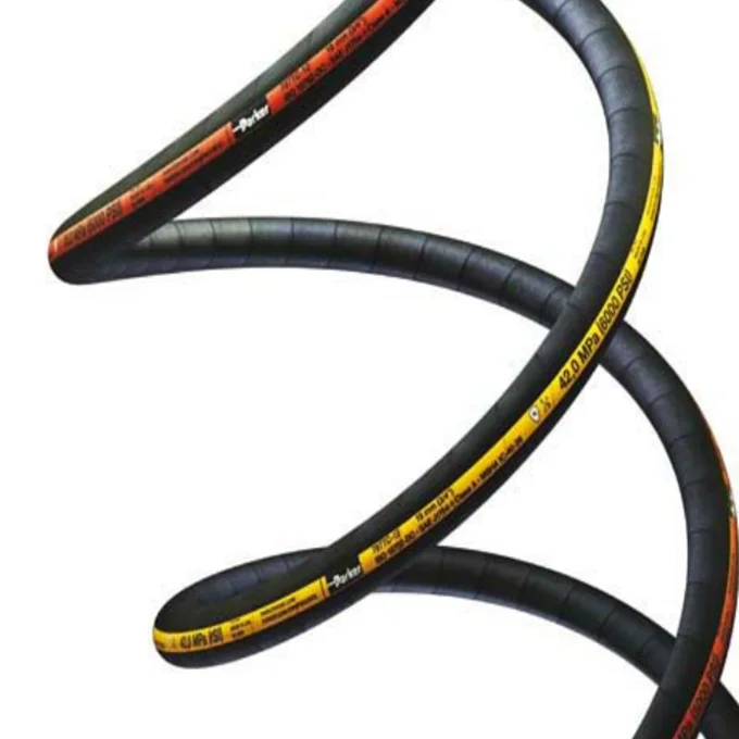 Custom industrial flexible hydraulic rubber hose/hose pipe assemblies And Parker hydraulic products hydraulic system components