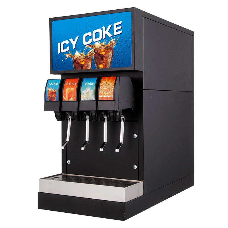 Automatic 1 Flavor Coke Dispenser Carbonated Beverage Soda Fountain Machine  Freezer Drink