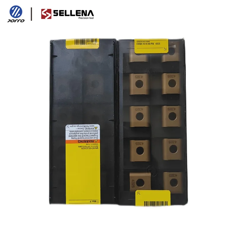 Railway Subway Mining Carbide Inserts CNC Turning Insert LNMX Milling Cutter Fast Feeding Face Inserts LNMX191940-PM