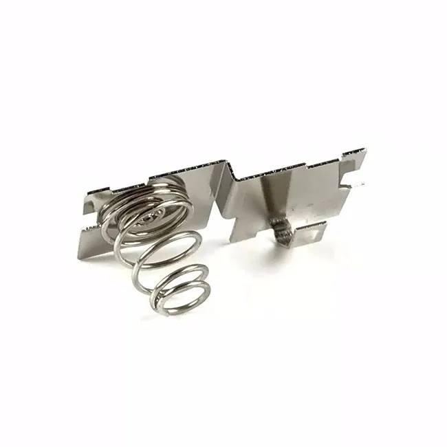 Custom Manufacturer Spring Steel Battery Contacts Aa Battery Spring Contact