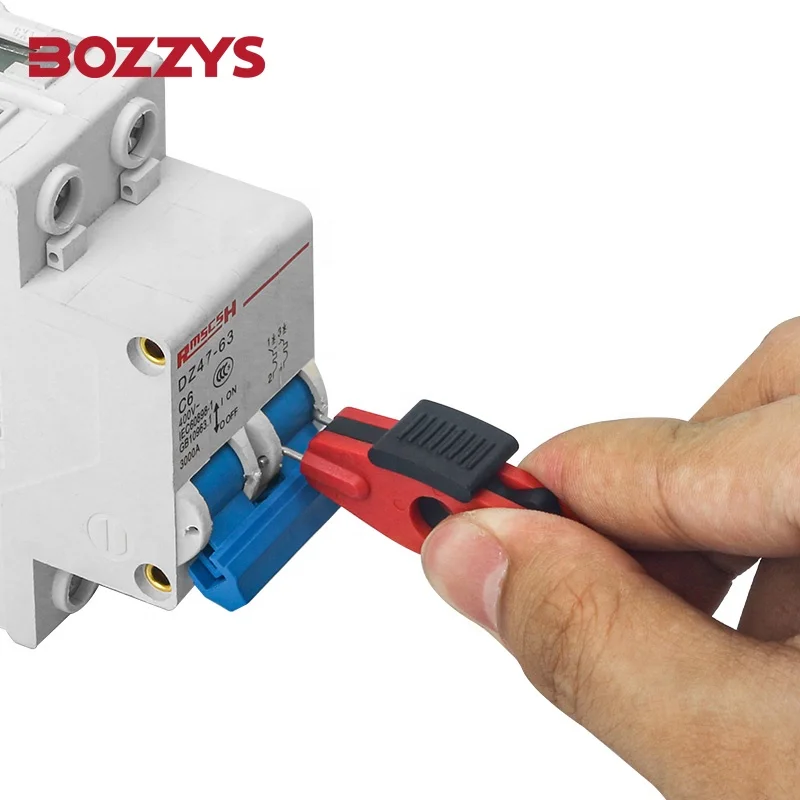 BOZZYS Pin-out Toggles Standard Miniature Circuit Breaker Lockout