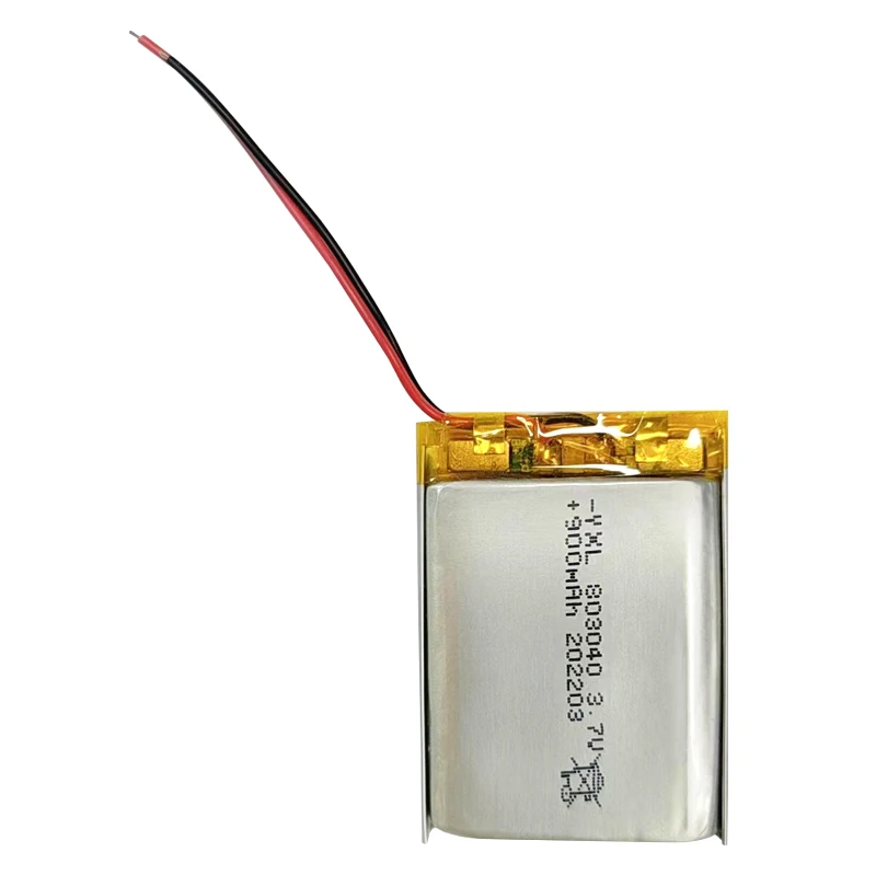 original manufacturer polymer  lithium ion battery full capacity  customized smart watch earphone  battery 3.7V 900mah YXL803040