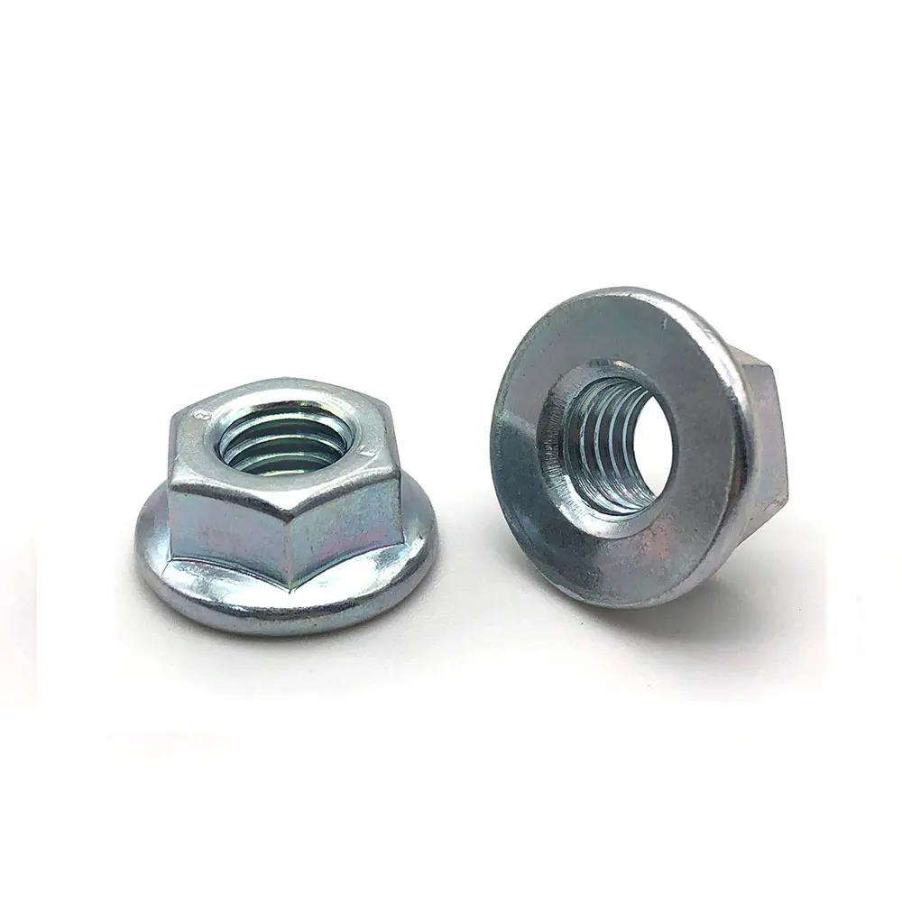 Professional Manufacturer hex flange nut m10 flanged nut flange nut price