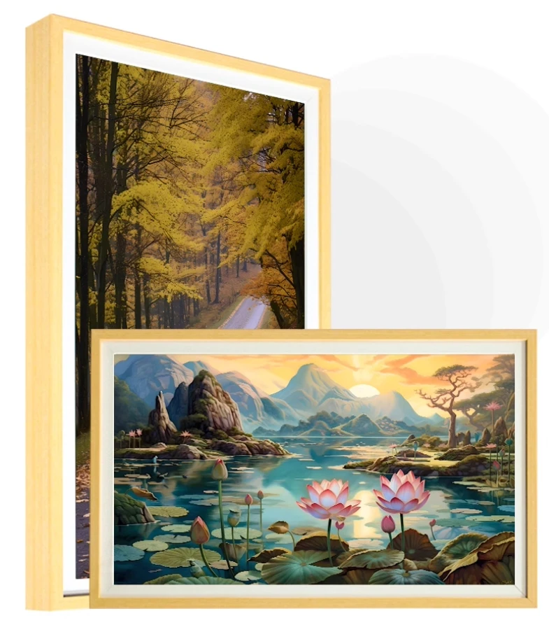 49 Inch Large Size Digital Photo Frame 1080P Intelligent Wifi Picture Video Display Screen Art Display for Home Exhibition