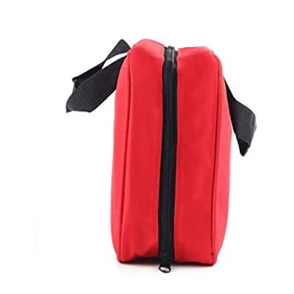 Red Trauma Bag for Emergency First Aid Kits Empty Medical First Aid  Storage Bag