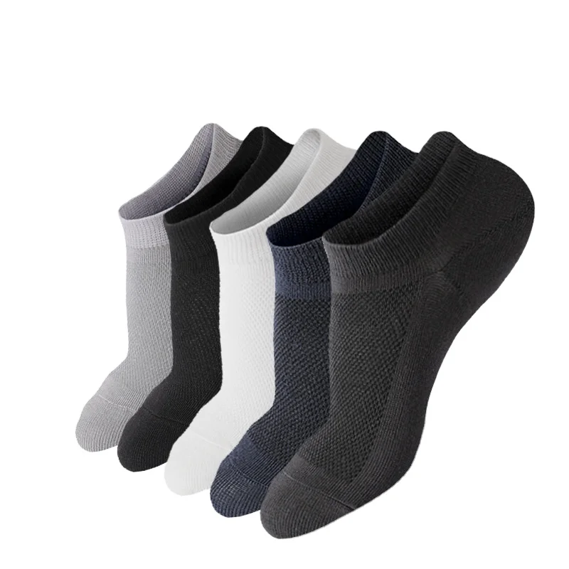 Customized Funny Sublimation Blank Cotton Bamboo Liner Dress Men Crew Socks