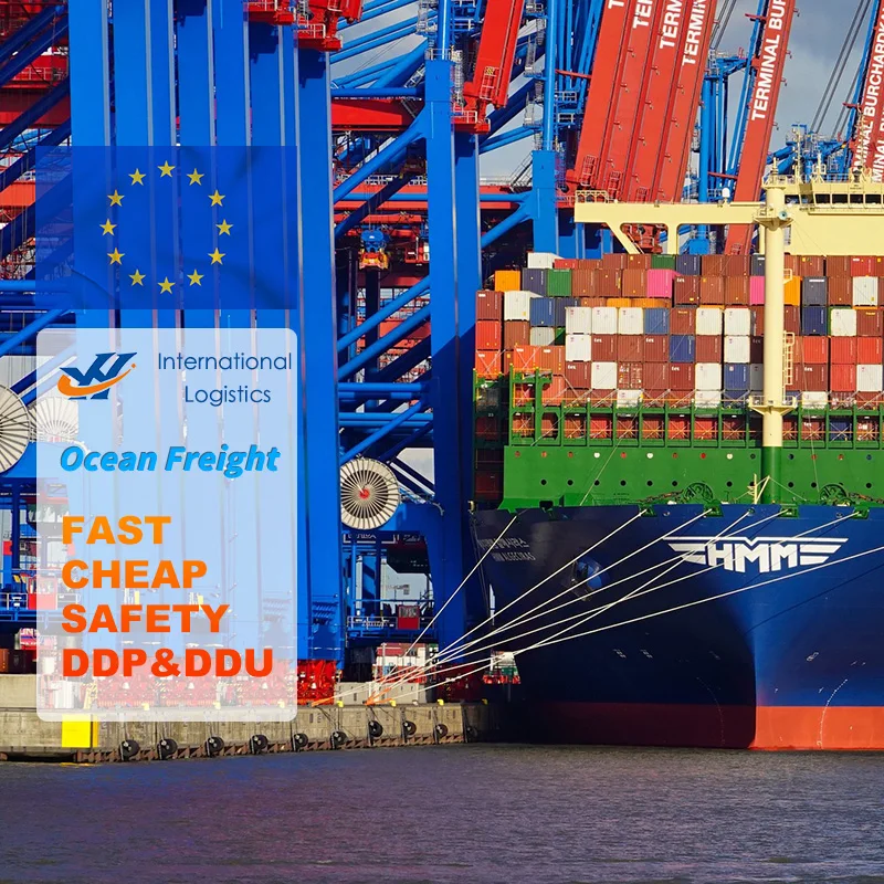 DDP Door to door delivery via Railway Train Shipping how to ship via railroad from China to Spain France CDG7 XCD1