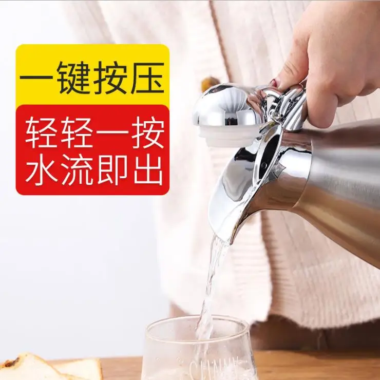 
Ebay Sale Double Wall Stainless Steel Vacuum Thermal Tumbler Hot Water Flasks High Quality 2L/1.5L Liter Water bottle 