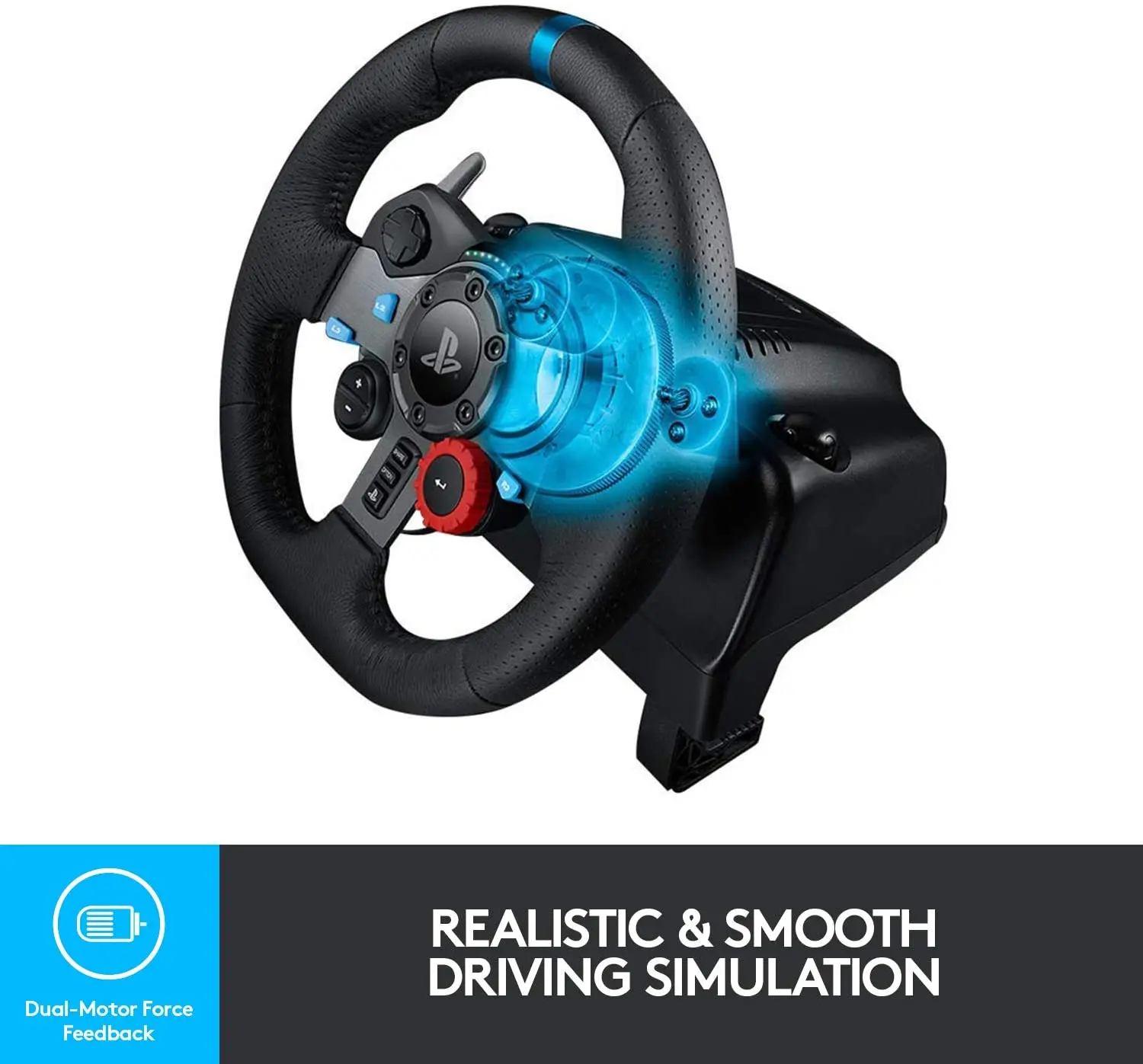 Гоночное рулевое колесо Logitech G29 с педалями для Xbox