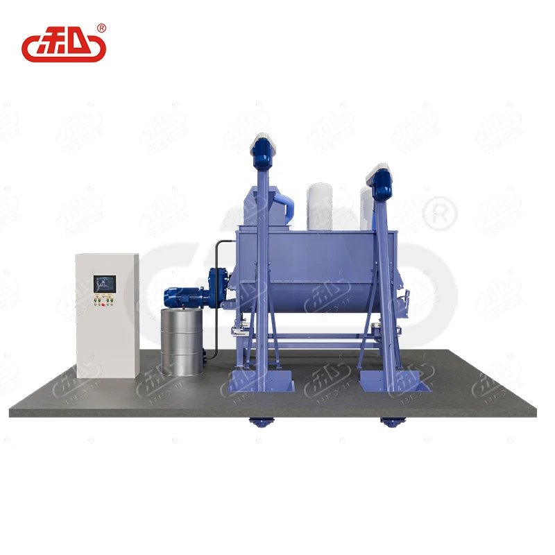 Poultry layer 2-3 t/h mash powder feed making plant with automatic batching
