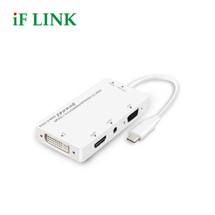 
Classical 5 in 1 USB C To 3*HDTV Monitors Multiport Hub USB-C Hub Adapter with Audio and Micro-USB Power Delivery 