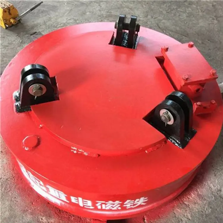 Factory direct sales hydraulic magnets are suitable for scrap metal recycling and processing efficient and labo