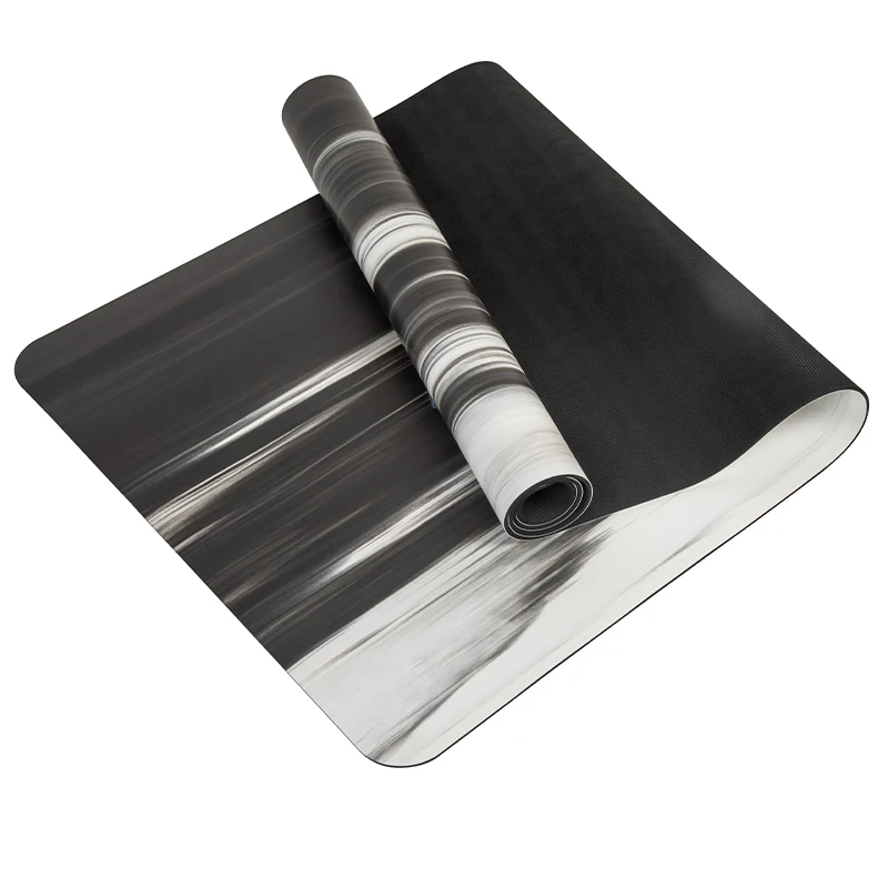 2024 Young Design Green Color Pu Natural Rubber 4mm Big Yoga Mat