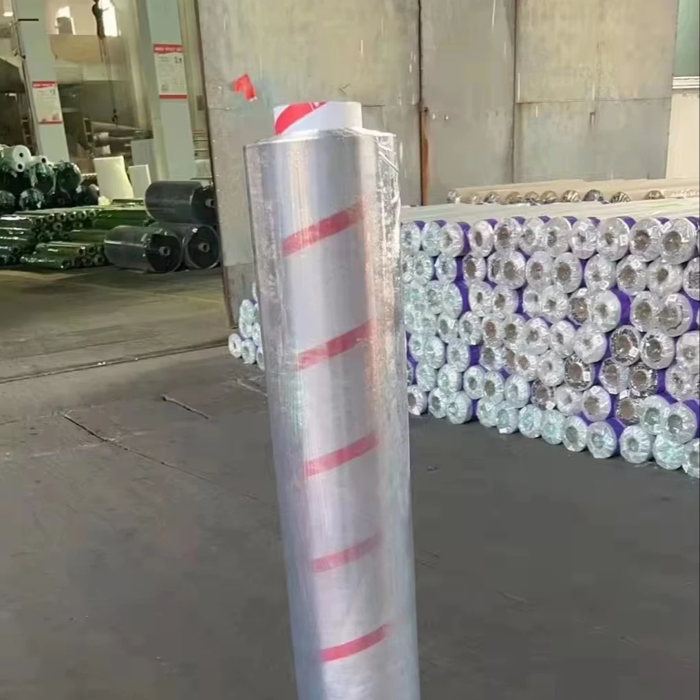Crystal White Color Super Clear Soft Thick PVC Film Printing Table Cover Insulation Rolling Plastic Film