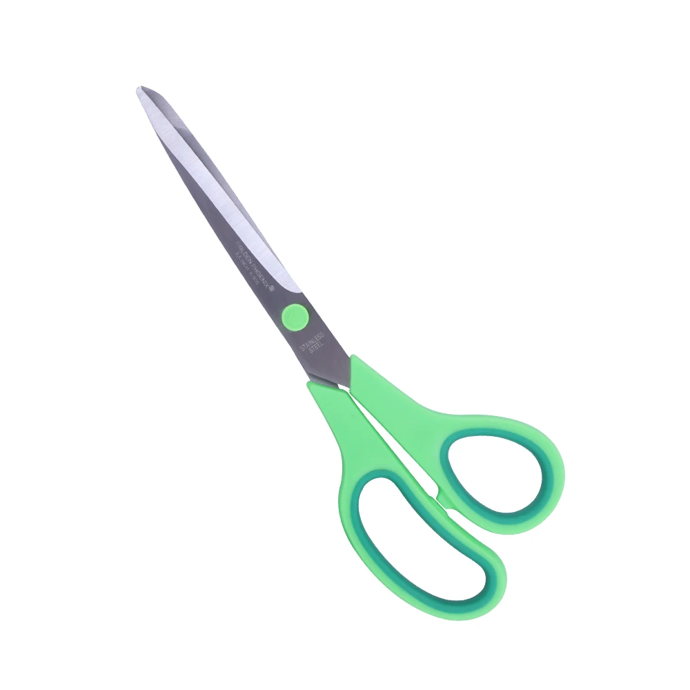 Профессиональные прямые Офисные ножницы из нержавеющей стали с мягким пластиковым захватом 8,5 дюйма, школьные ножницы для творчества
