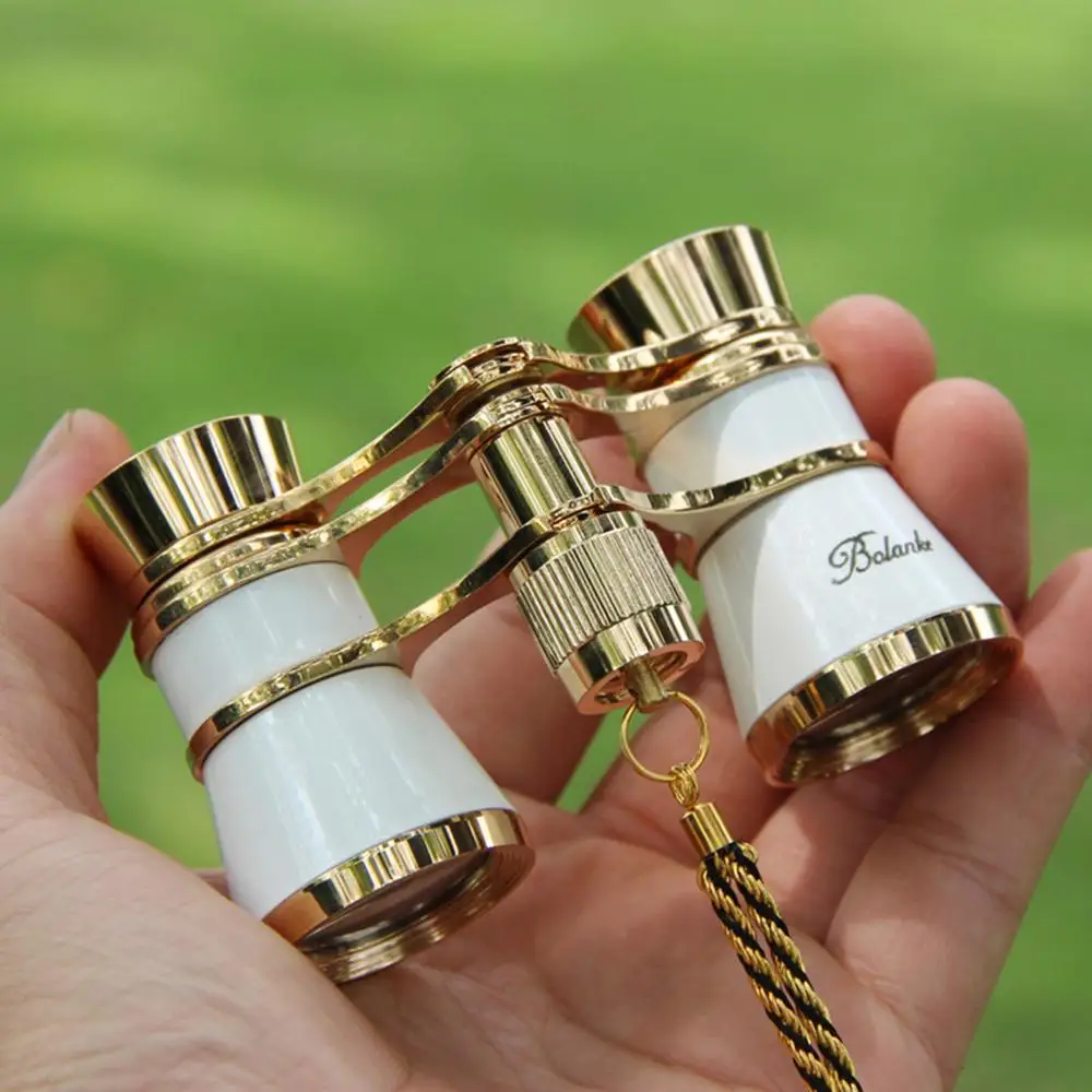 
DL046 factory low MOQ Kingscope 3X25 Vintage Opera Glasses Binoculars for Theater Musical Concert for promotional gift and event 