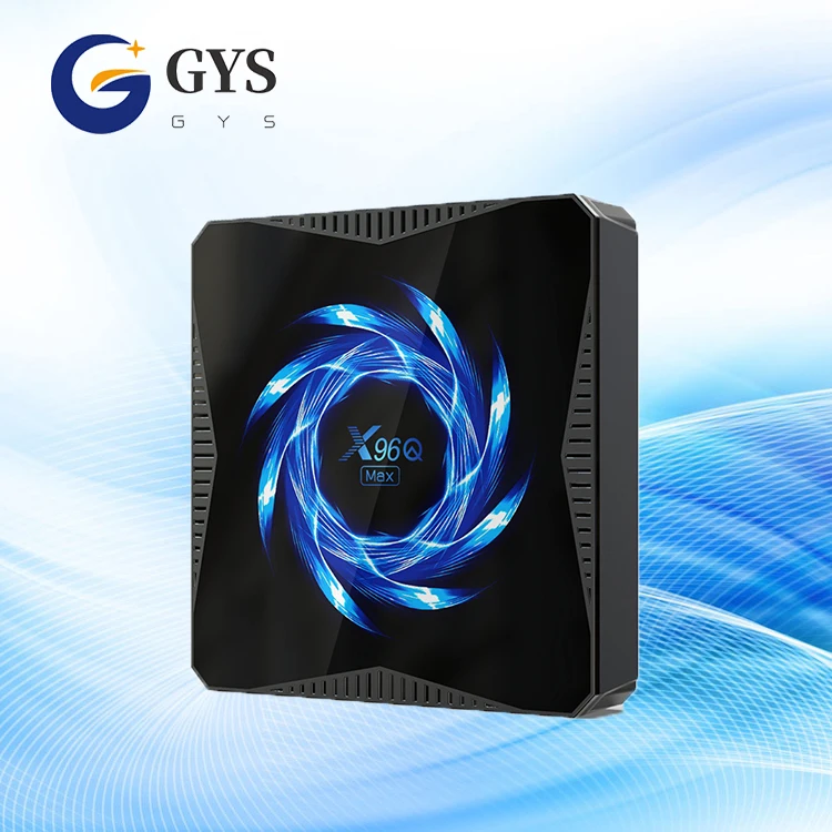  GYS X96Q MAX Android 10 ТВ-приставка Allwinner H616 четырехъядерный 2 4G & 5G WIFI B T 5 0 4 ГБ 32 64 Гб Смарт 4K
