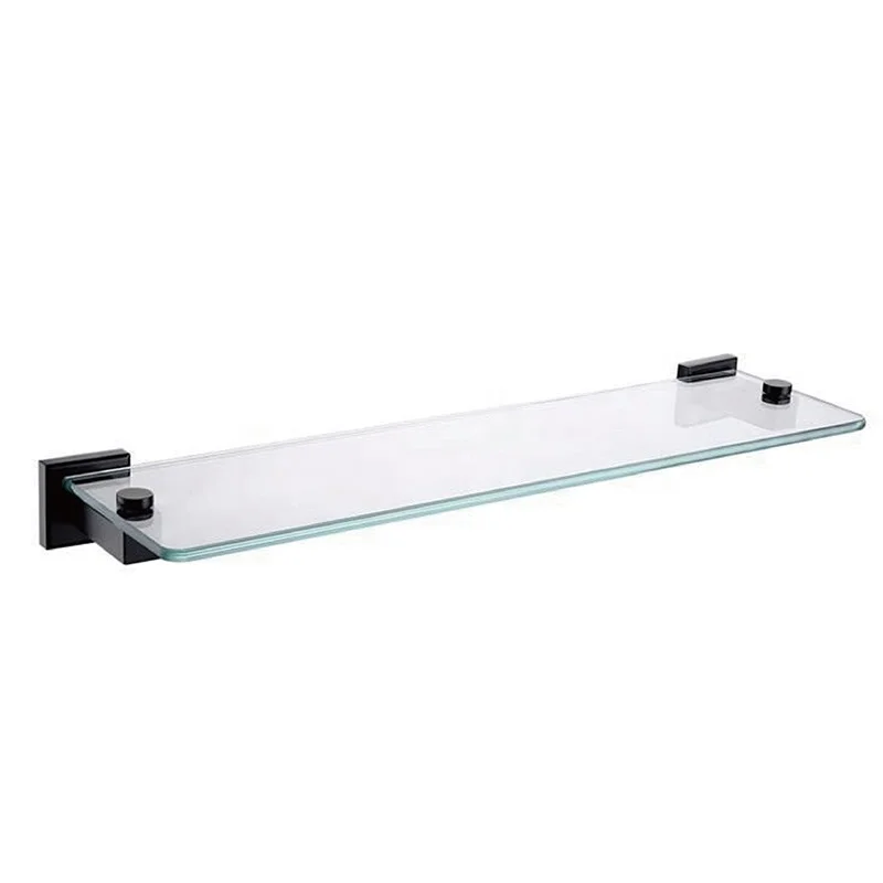 Hotel Bathroom Stainless Steel Shelf Bar On The Wall Mount Plexiglass Towel Rack