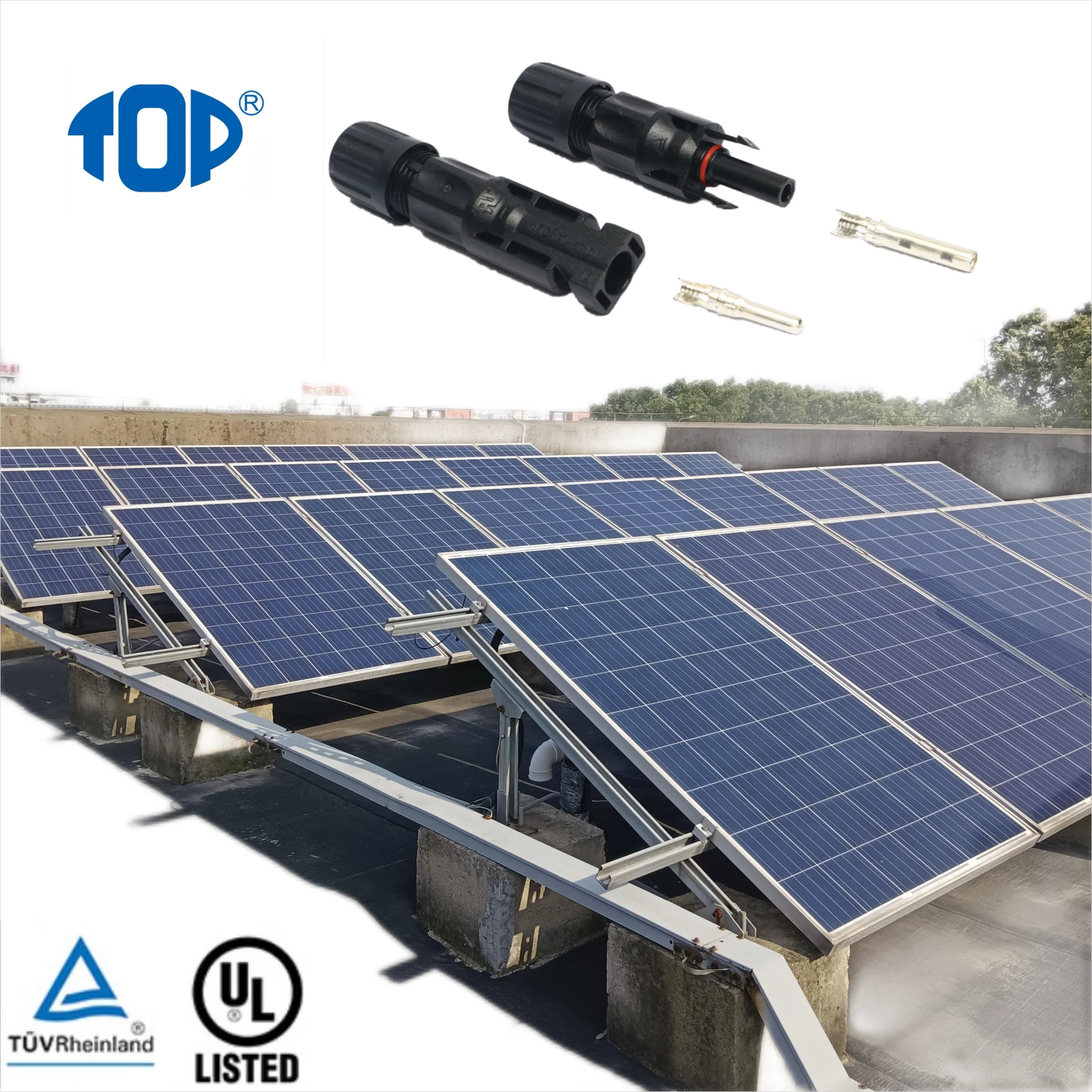 PV-ST101 Топ Hengda 1500V MC 4 Разъем Разъемы для солнечных панелей для молнечной батареи