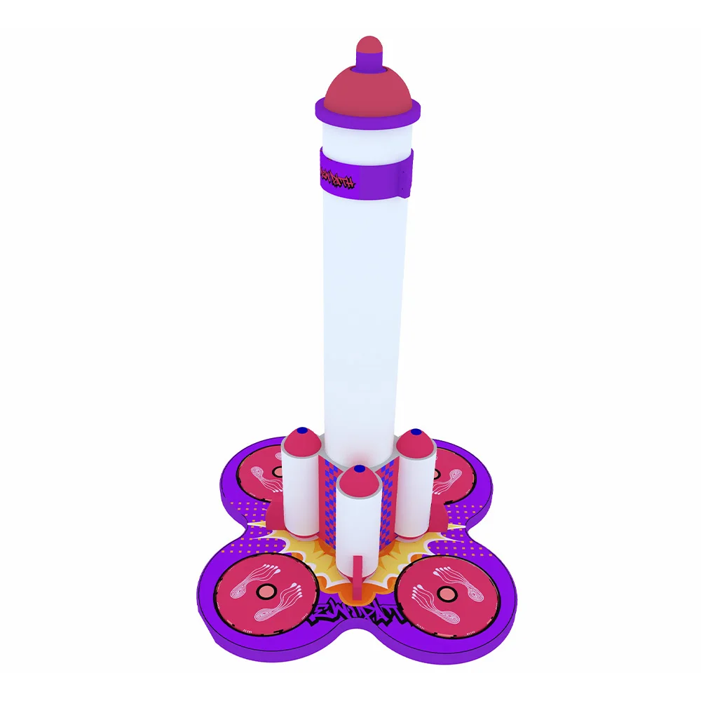 kids interactive game basketball football jumping drum for indoor playground trampoline amusement park