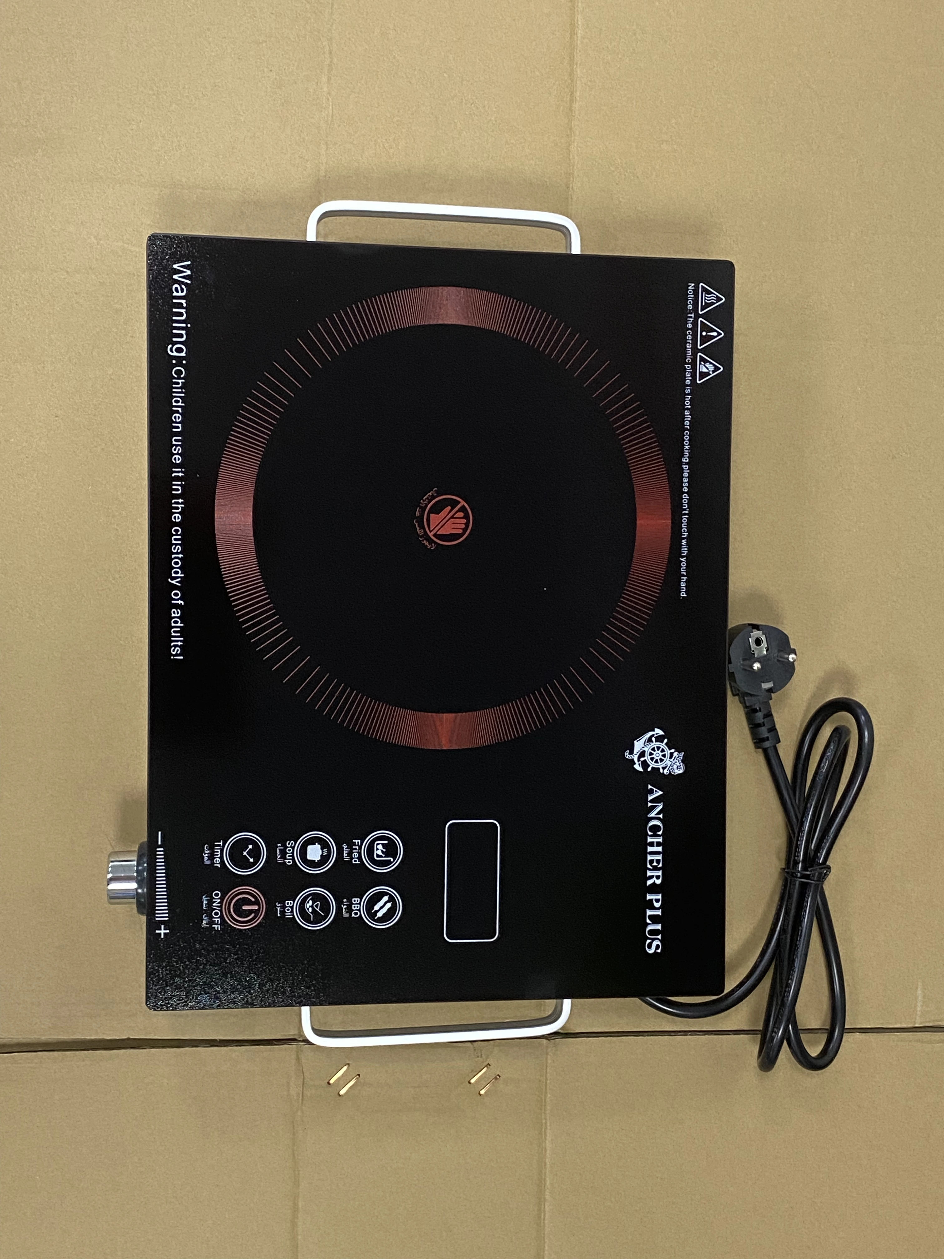 2200W High Quality Touch Control Electric Induction Cooktop Plate Induction Cooker