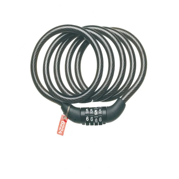 12cm Colorful Bike Cycling Security Password Mini Bike locks Steel Spirals Cable Sport   Lock Mountain  Bicycle Lock