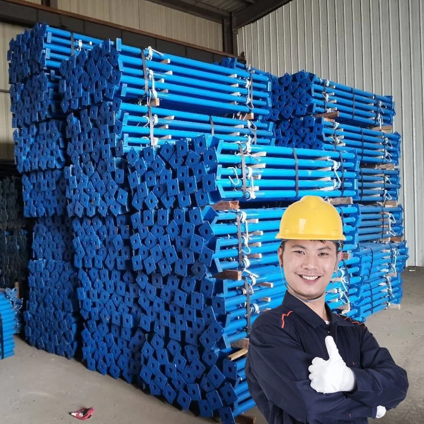 metal heavy duty adjustable shoring posts construction adjustable steel beam support scaffold floor props jack for build