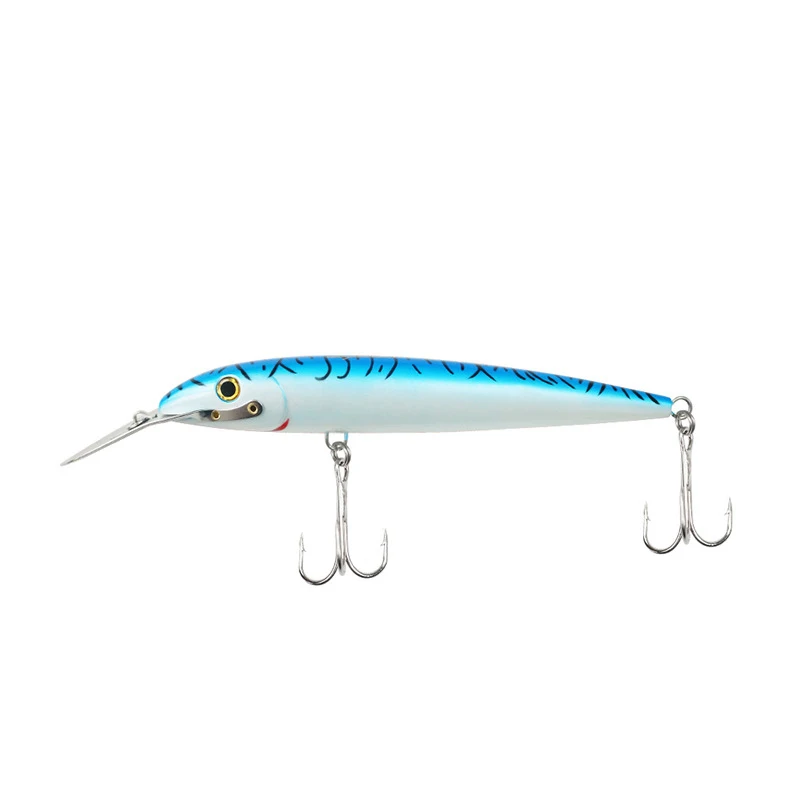 Jetshark 30g 60g 80g  Metal Wide Tongue Lure Seawater Fishing Tackle Trolling Lures Minnow