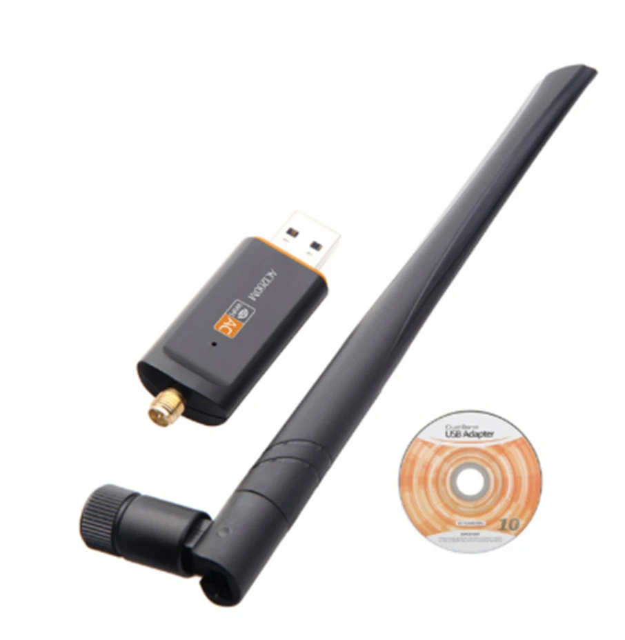 1200Mbps Dual Band 802.11ac USB 3.0 RTL8812BU Wireless-AC 1200M Wlan USB Wifi Lan Dongle Adapter with 6dBI Antenna