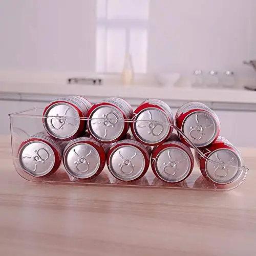 Пластиковый прозрачный диспенсер для газированных напитков большой емкости стеллаж