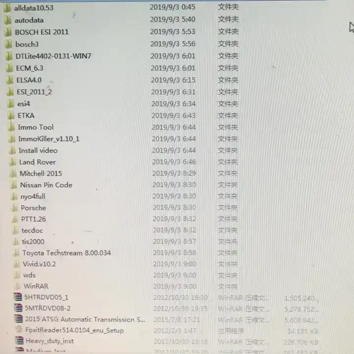 All data 10.53 1TB auto repair software 24-in-1 auto repair tools