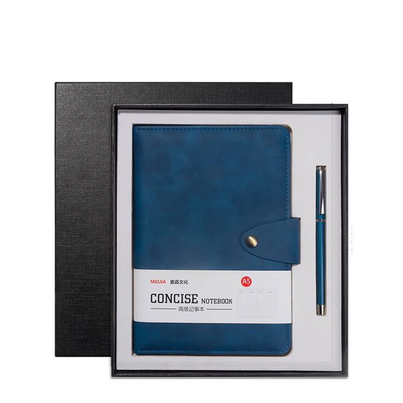 customization A5 B5 A4 simple sleeve core notebook skin-feeling sheepskin business notebook high-end gift notepad with buckle