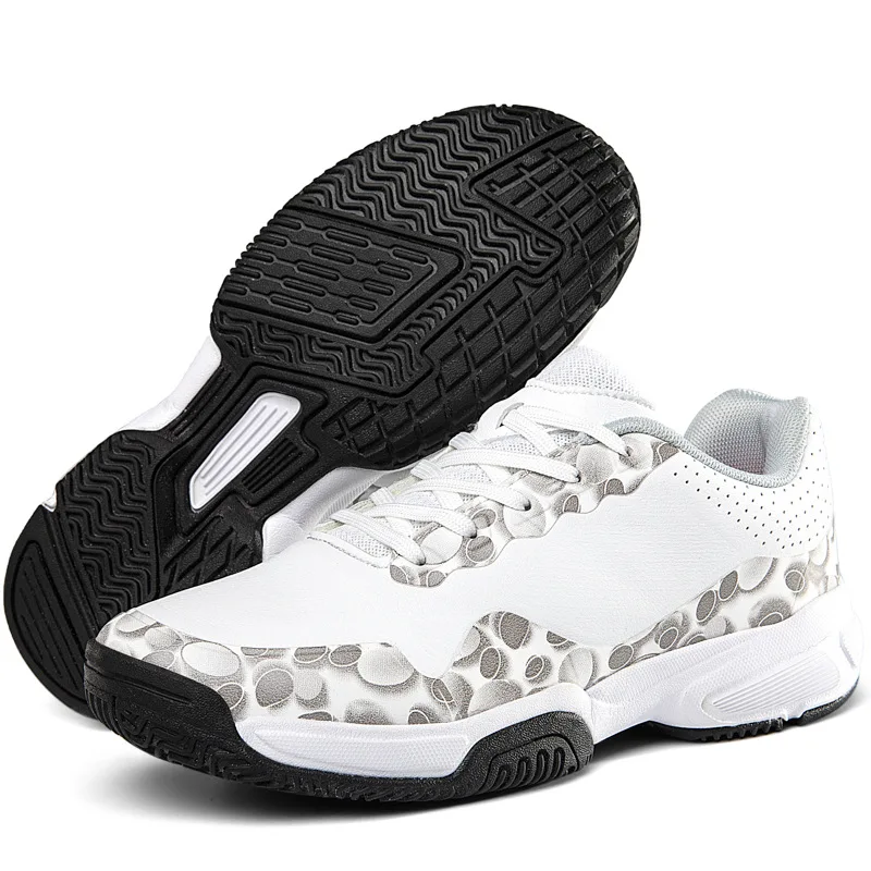 2023 Unisex Stock Tennis Shoes Elastic Force Sole Badminton Shoes Wear-resisting Volleyball Shoes