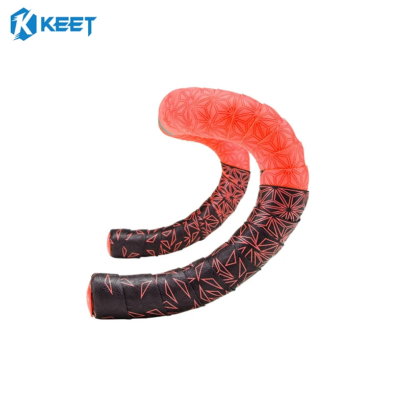Factory Oem Road Bike Handlebar Tape Pu Color Handle Bar Tape High Elasticity Eva Breathable Bicycle Handle Wrapped