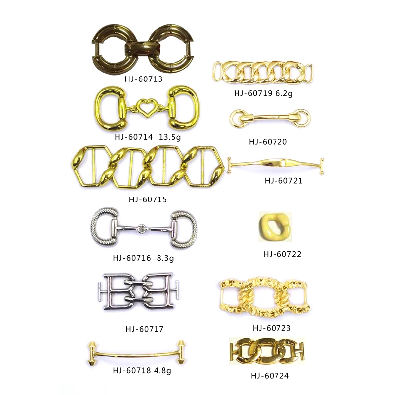 BX Wholesale Shoes Accessories Material Decoration Shoe Decorations Rhinestones And Chains Shoe Decoration For Croc Pins