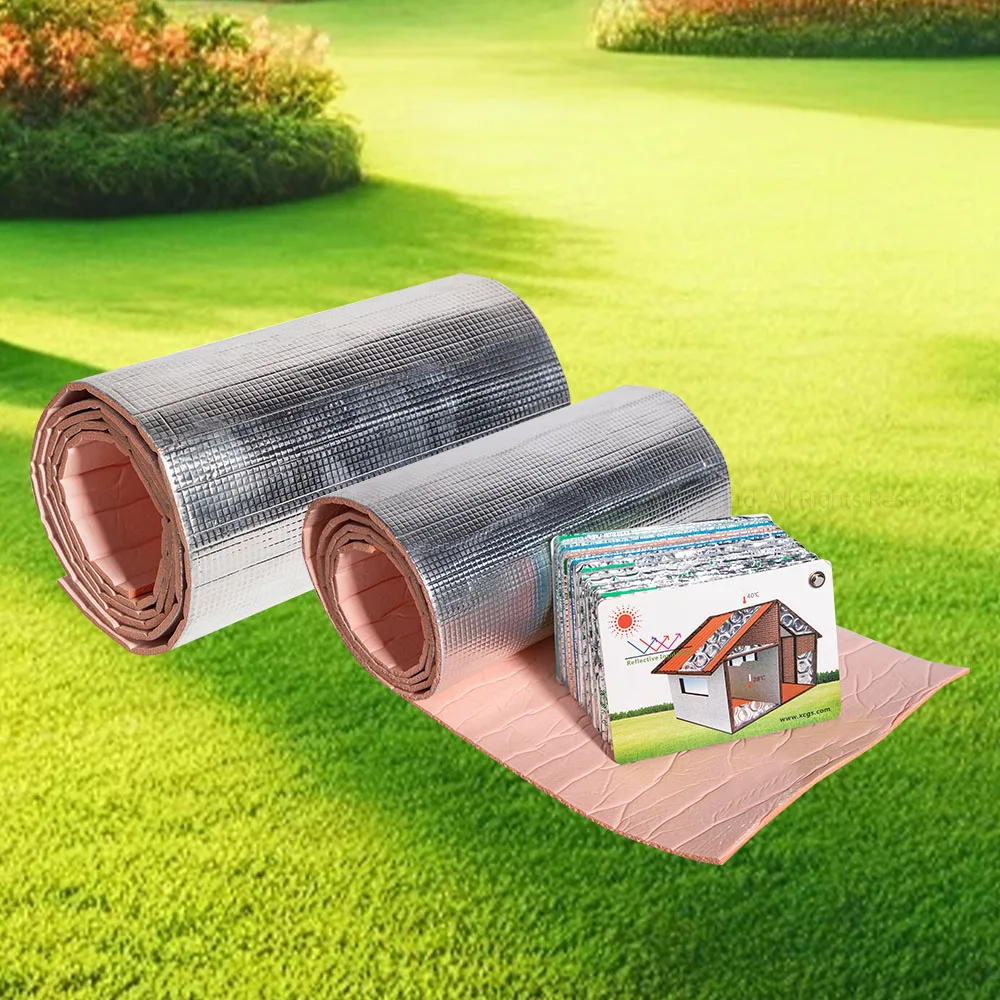 5-8mm White EPE Foam Foil Thermal Insulated Roof Insulation Keep House Warm in Winter and Cool in Summer