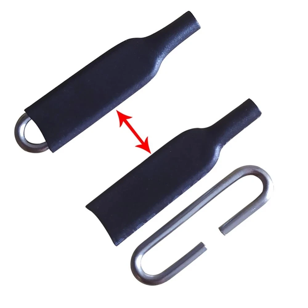 
 Safety Lead Snap Heat Shrink Tube Enganche Rapido Fast Fishing Snaps enchufe rapido Fishing Connector Carp Fishing Hook  