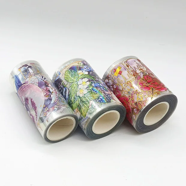 Manufacturer Custom Make Perforated Foil Printed Washi Tape For Planner