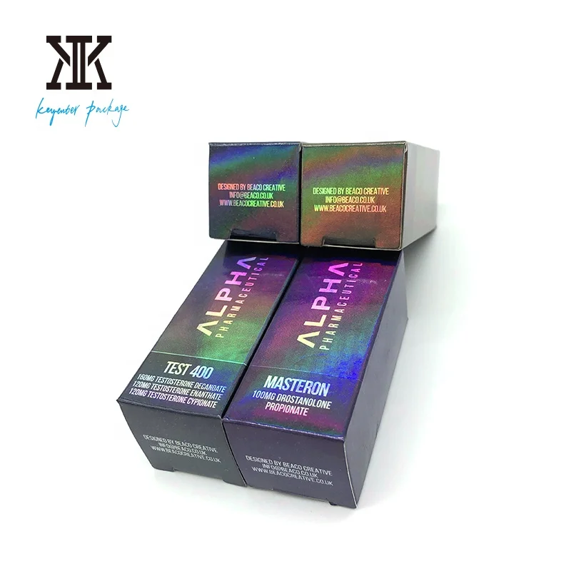 10ml Vials 30ml CBD Oil Dropper Bottle vial box custom 10ml Vial Box Packing