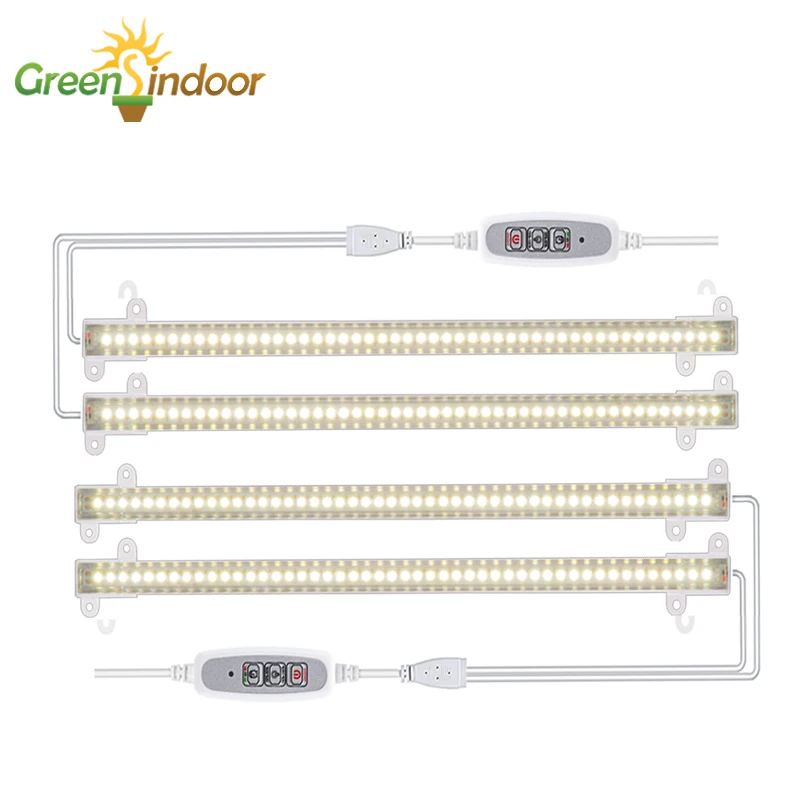 Indoor Led Grow Light Strips 40W Phytolamp For Plants Spectrum White Led Timer Phyto Lamp Hydroponic Dimmable Bar
