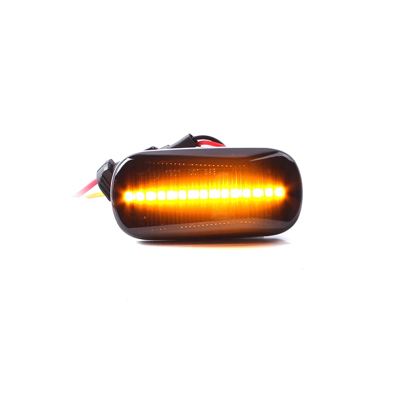 ADT Sequential LED Side Marker Turn Signal Lights Smoked Lens Amber Color For Civic For CR-V For Odyssey For Jazz LED Indicators